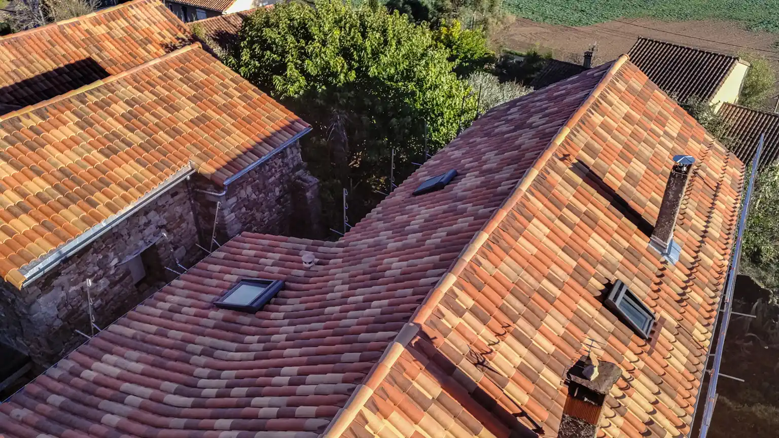 ravaux de rénovation de toiture en Aveyron